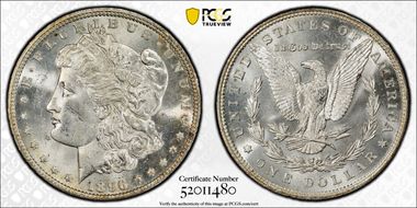 1896 $1 MS63