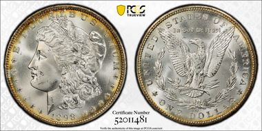 1898-O $1 MS65