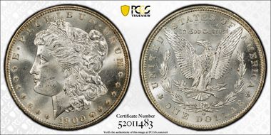 1900-O $1 MS65