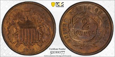 1865 2C Fancy 5 N1BN