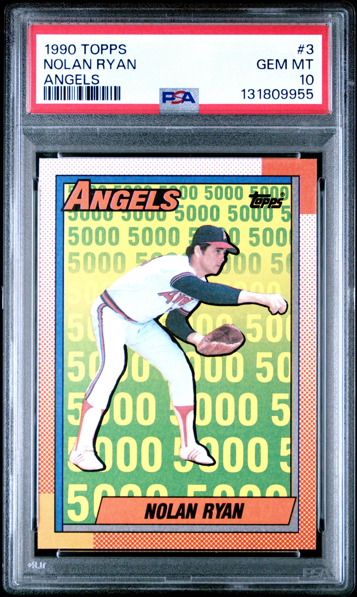1990 Topps TOPPS ANGELS #3 Nolan Ryan front
