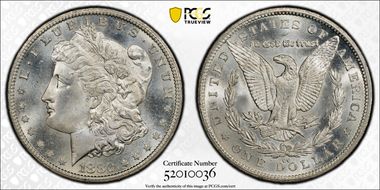 1880-CC $1 MS65+