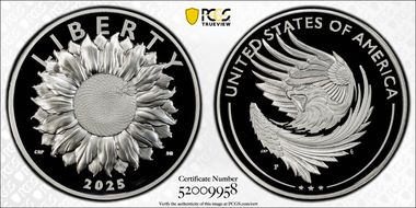 2025-P Medal American Liberty PR70DCAM