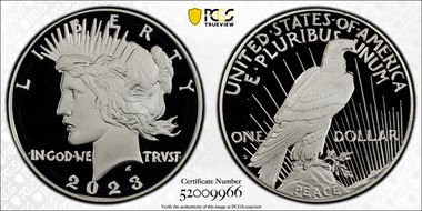 2023-S $1 Peace Dollar PR69DCAM