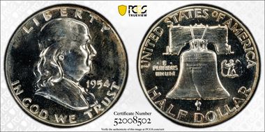 1954 50C PR66