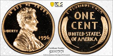 1956 1C PR67CAM