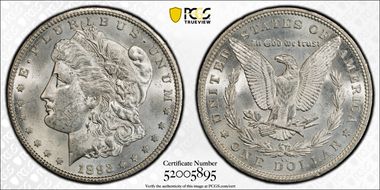 1893-CC $1 MS61