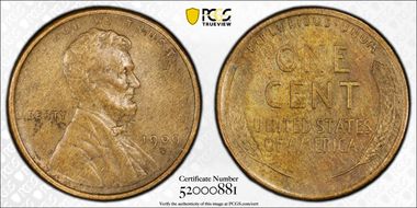 1909-S 1C Lincoln N1BN
