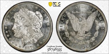 1879-S $1 MS62
