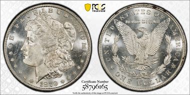 1879-S $1 MS64