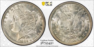 1882-O/S $1 VAM 4 MS61