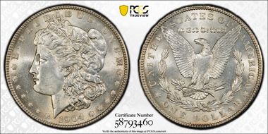 1904 $1 MS62