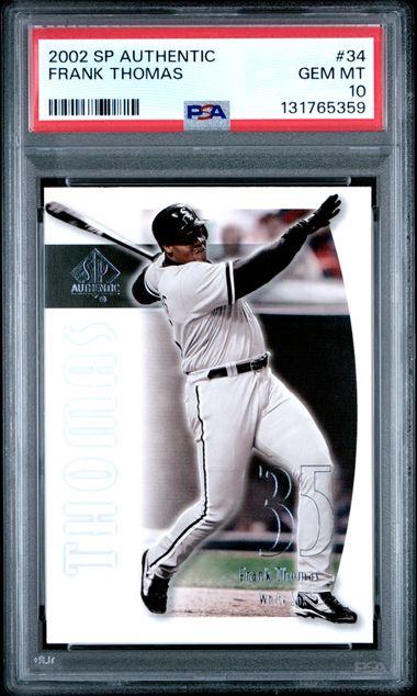 Upper Deck SP Frank Thomas front