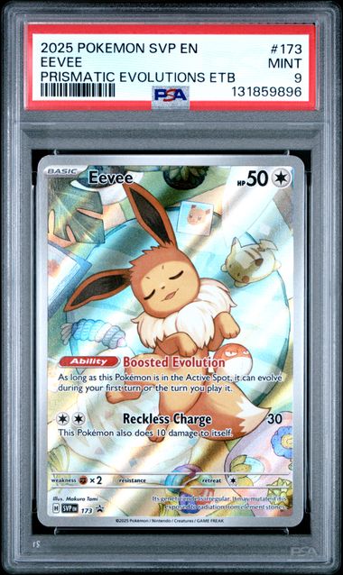 Pokemon Prismatic Evolutions Etb Eevee front