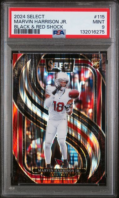 2024 Panini Select Red #115 Marvin Harrison front