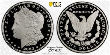 2023-S $1 Morgan Dollar PR70DCAM