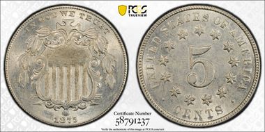 1875 5C DDO, FS-102 MS63