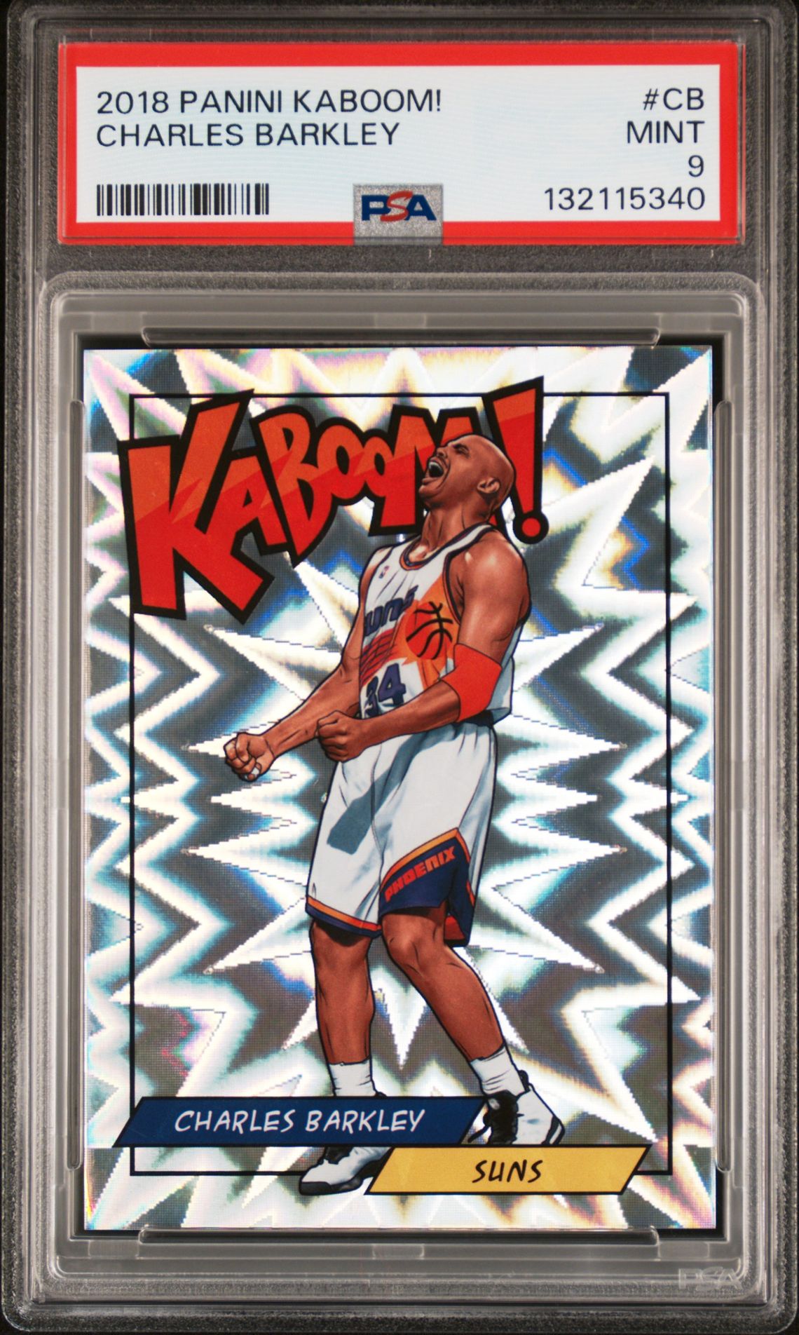 2018 Panini Kaboom! Charles Barkley #Cb Mint 9 front