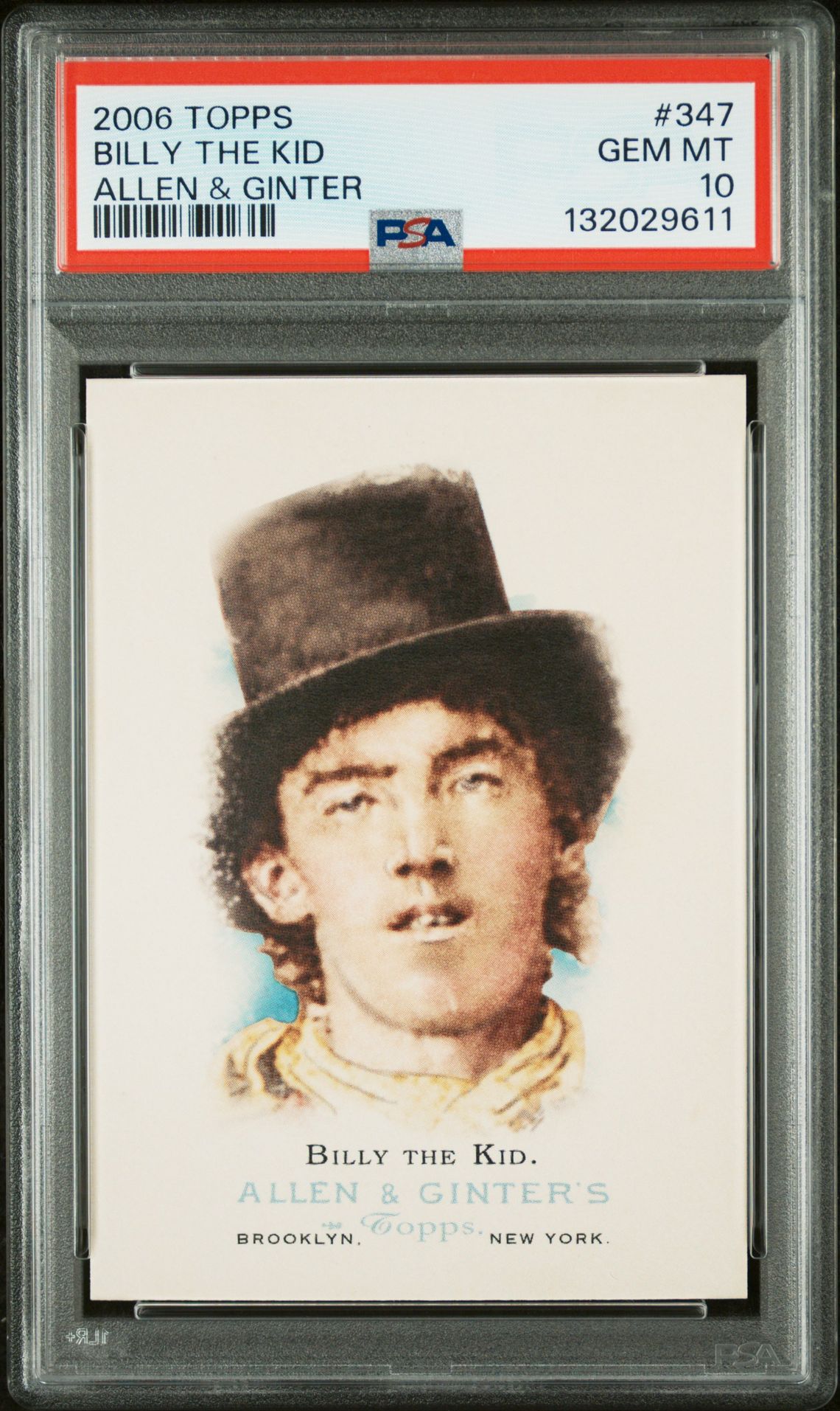 2006 Topps TOPPS ALLEN & GINTER #347 Billy The Kid front