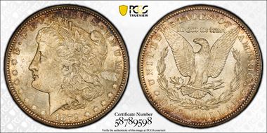 1879-CC $1 MS63+