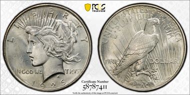 1926-D $1 MS64