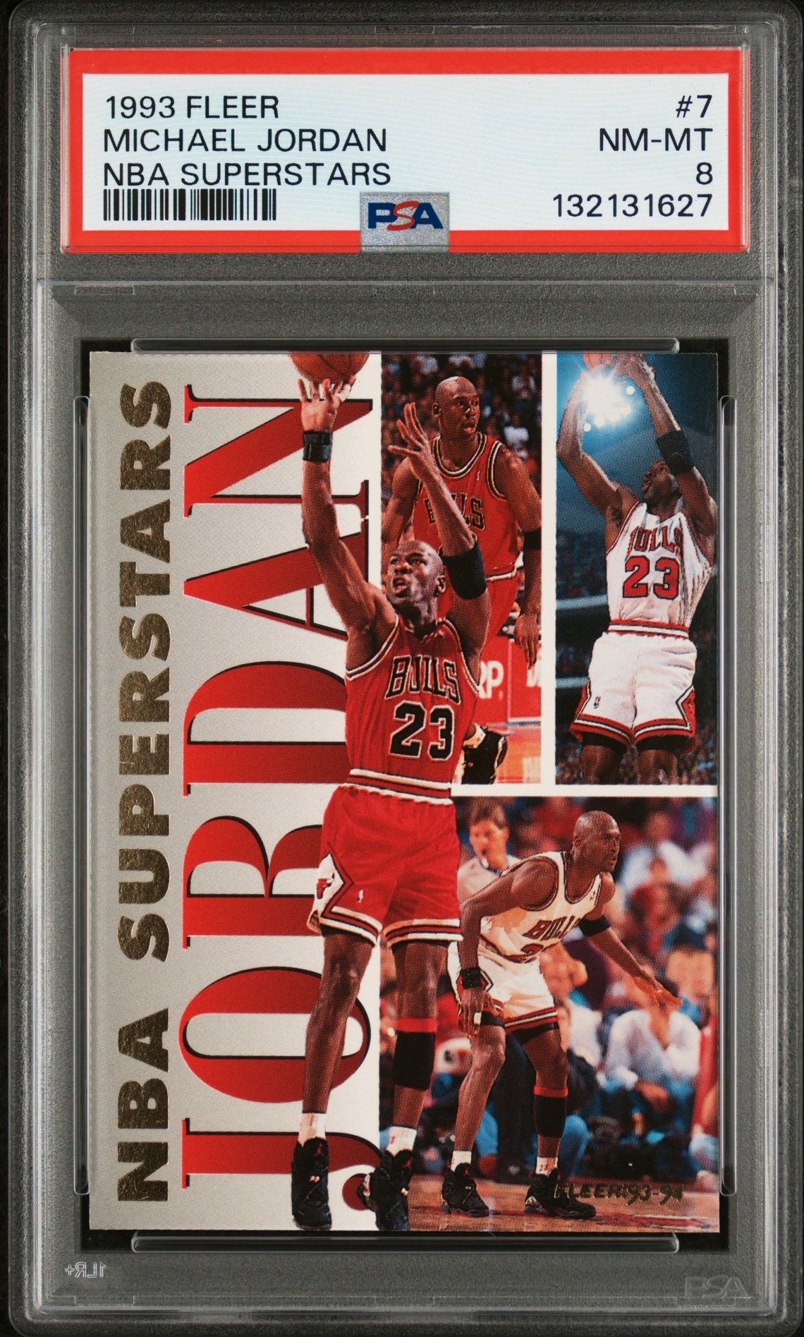 1993 Fleer Fleer Nba Superstars #7 Michael Jordan front