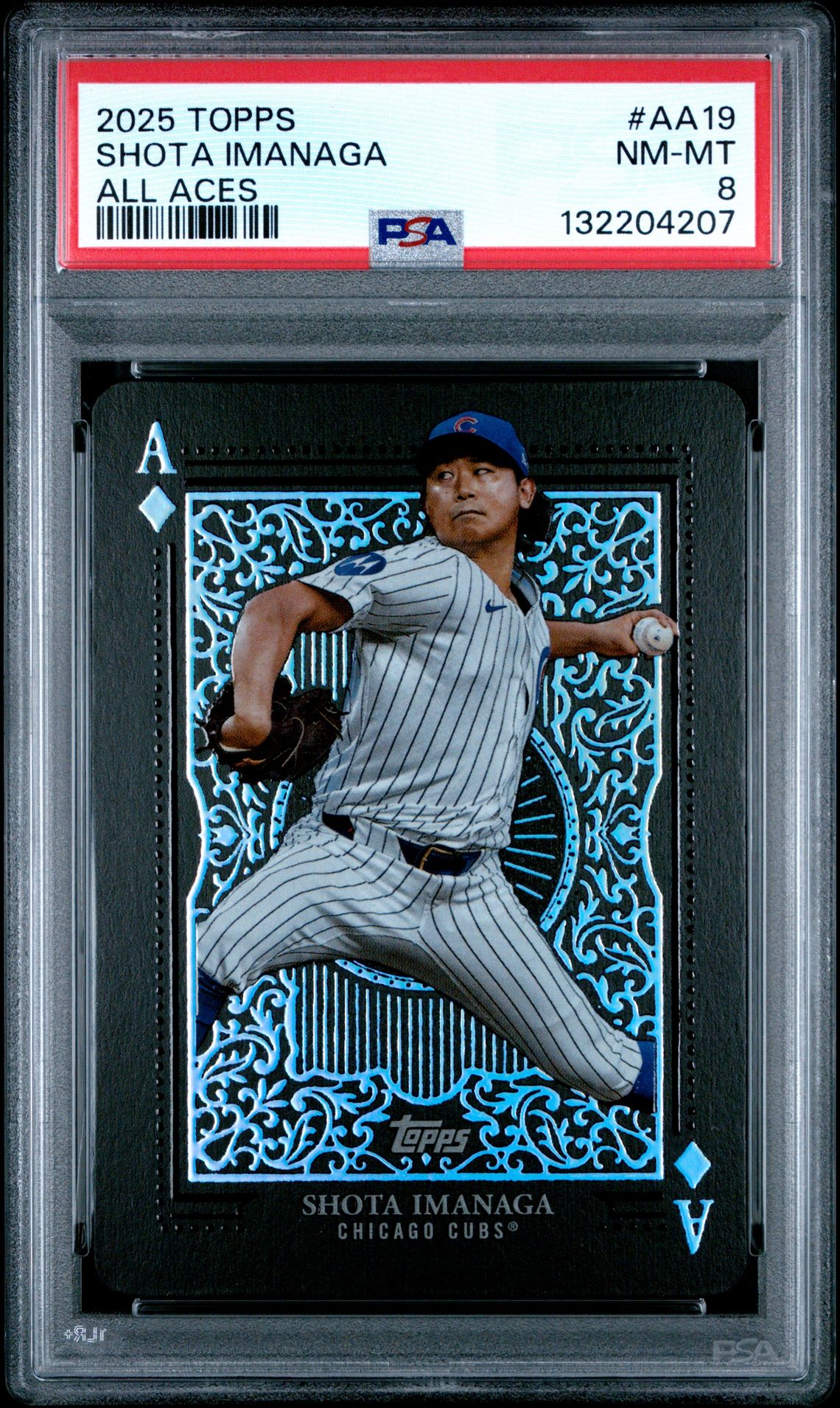 2025 Topps All Aces Shota Imanaga #Aa19 Nm-Mt 8 front