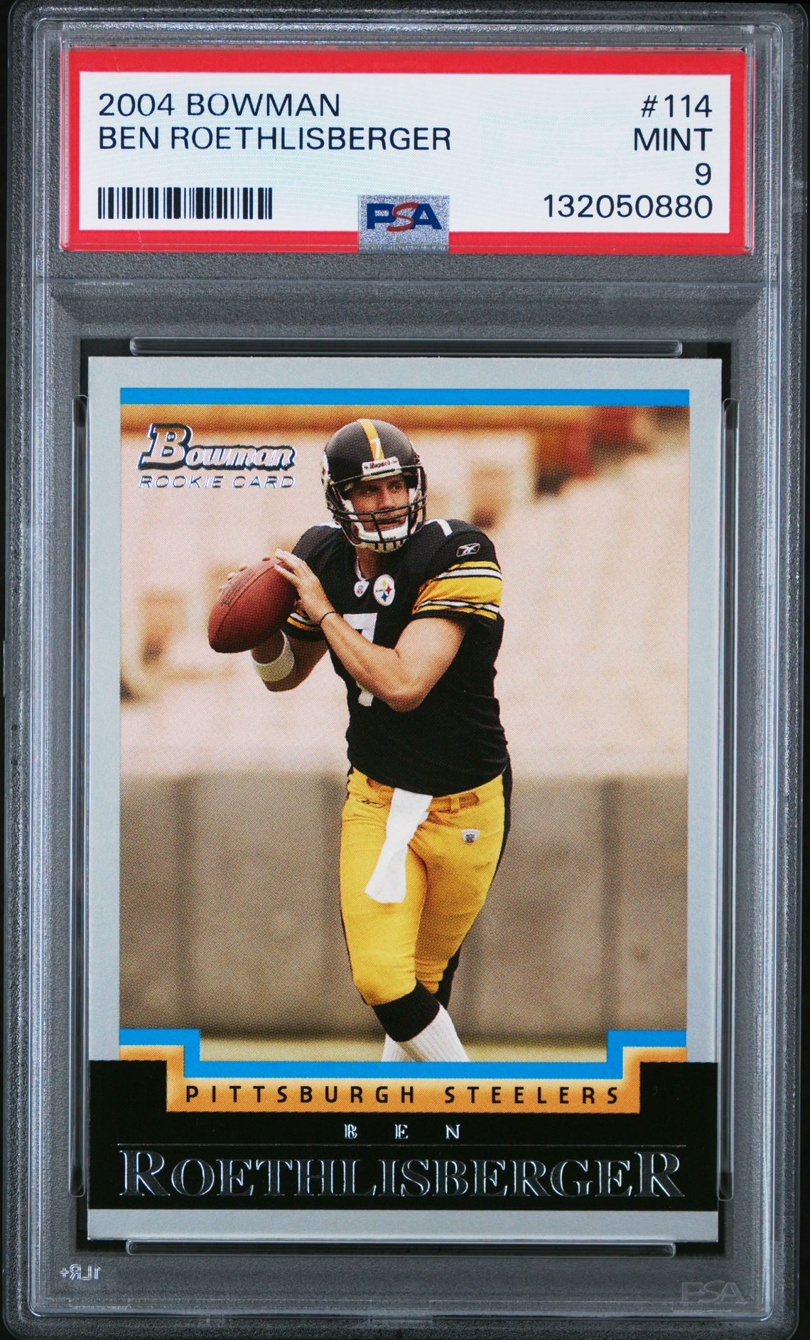 2004 Bowman Ben Roethlisberger #114 Mint 9 front