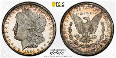 1884-CC $1 MS65