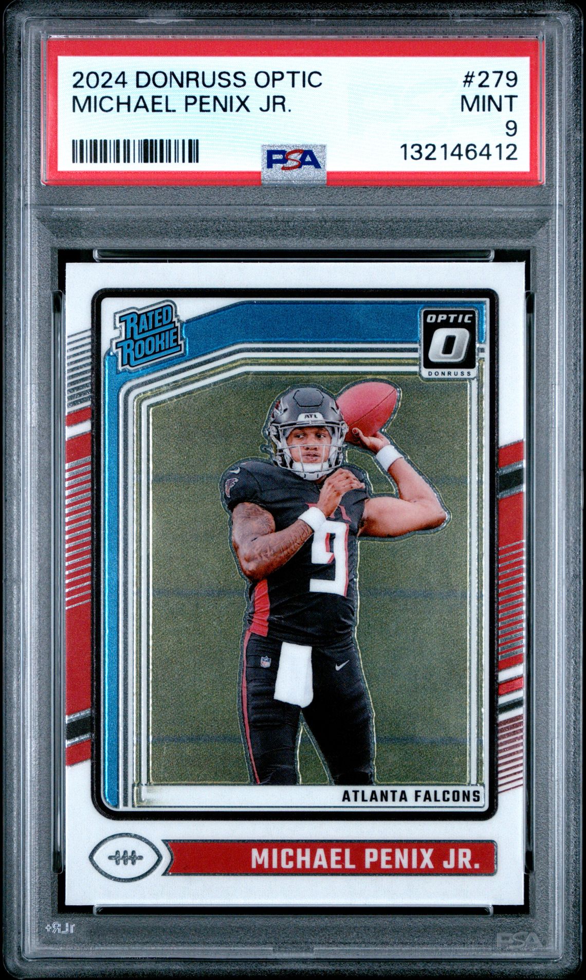 2024 Panini Donruss Optic Michael Penix Jr. #279 Mint 9 front