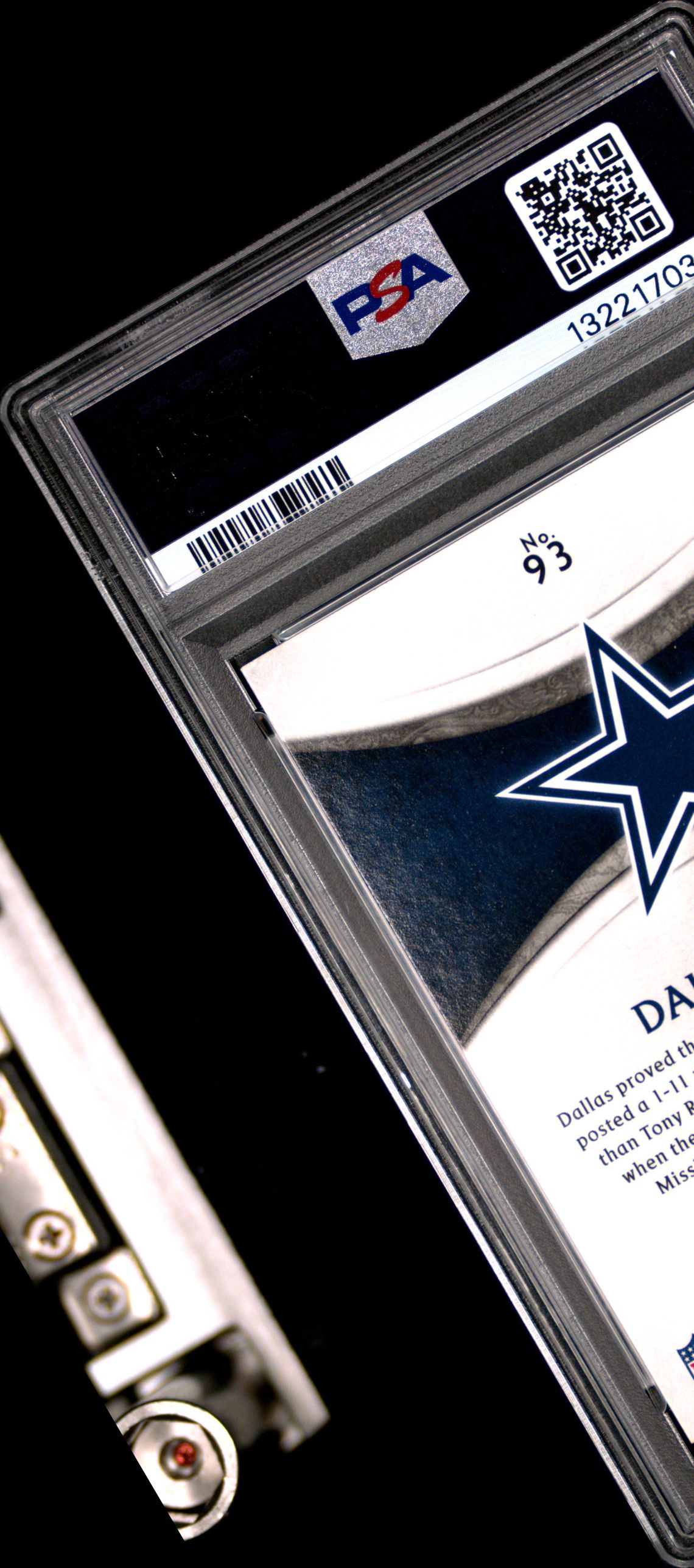 2016 Panini Crown Royale Dak Prescott #93 Gem Mt 10 back