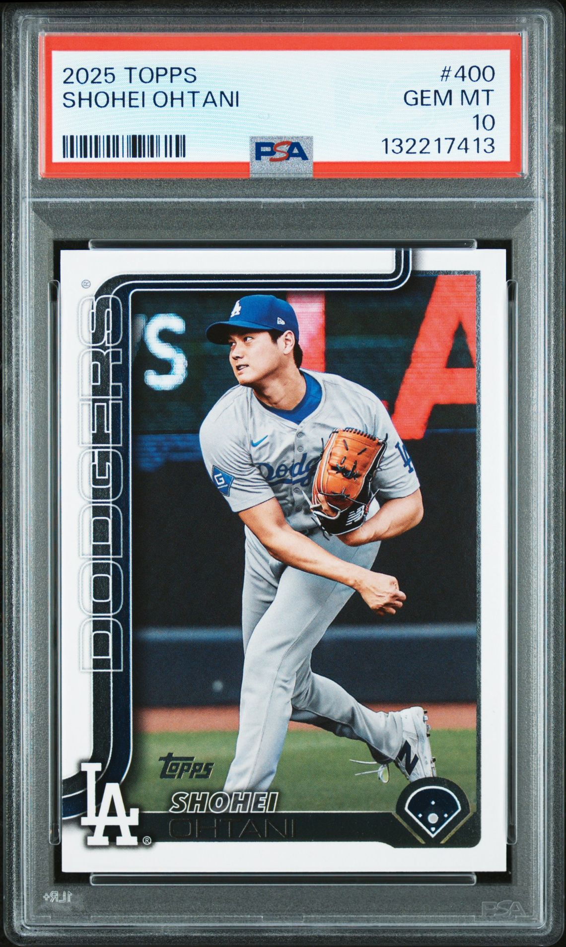 2025 Topps Shohei Ohtani #400 Gem Mt 10 front