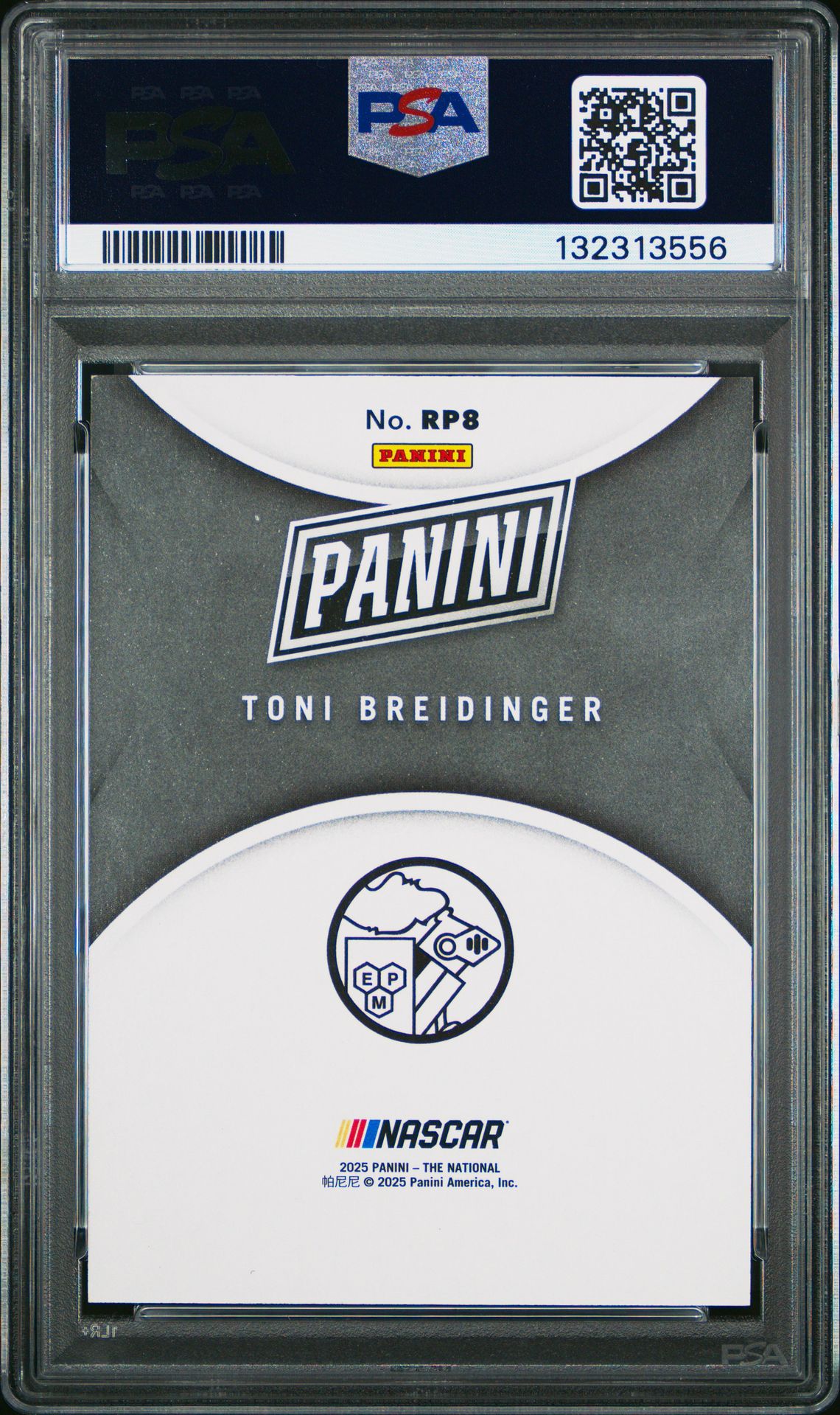 2025 Panini National Sports Collectors Convention Silver Pack Toni Breidinger #8 Mint 9 back