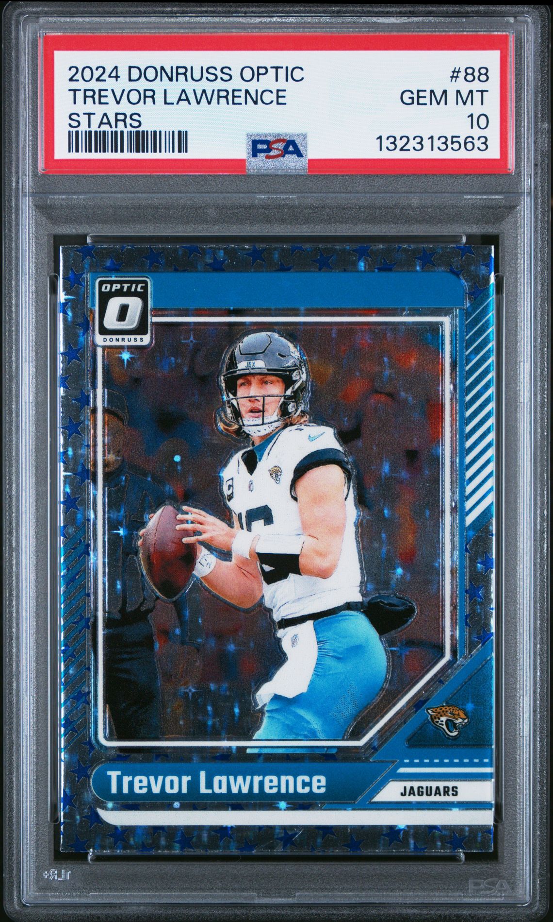 2024 Panini Donruss Optic Trevor Lawrence #88 (Stars) Gem Mt 10 front