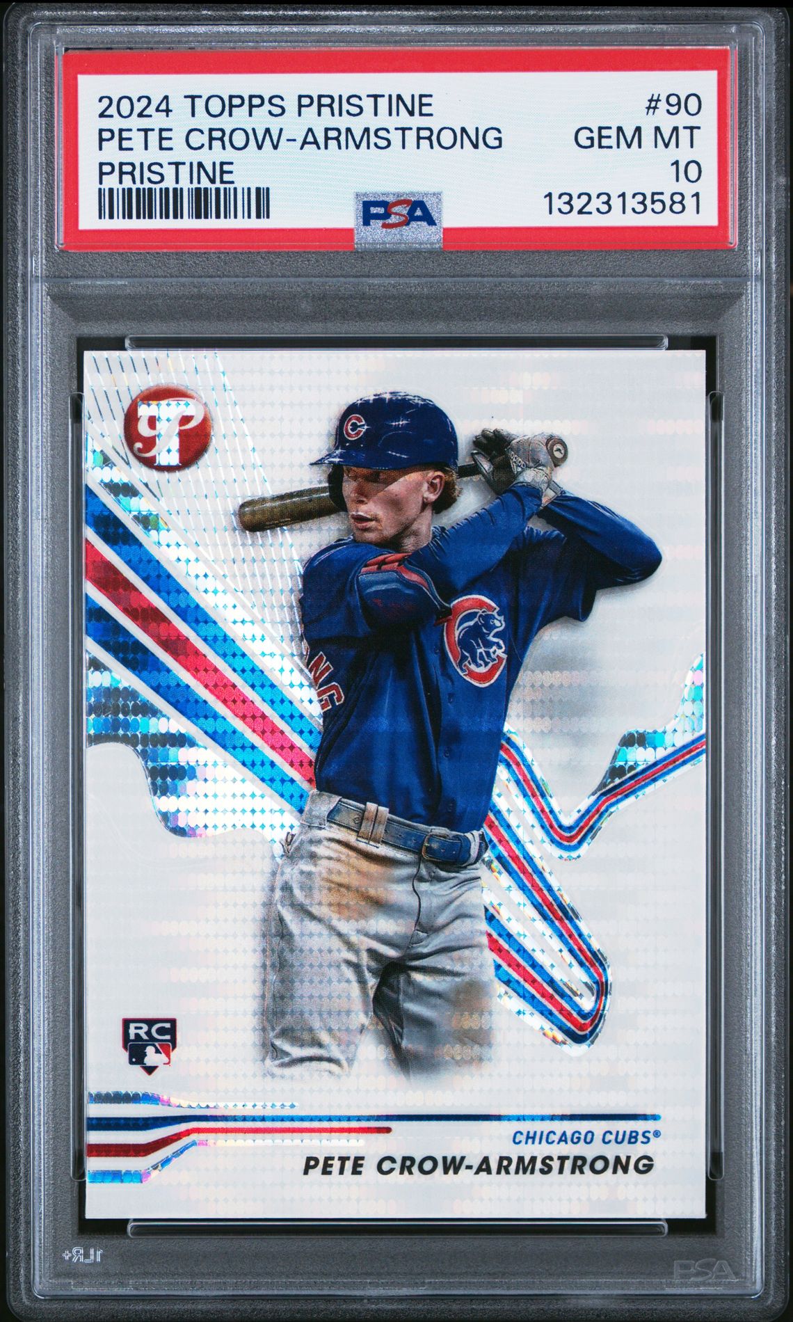 2024 Topps Pristine Pete Crow-Armstrong #90 (Pristine) Gem Mt 10 front