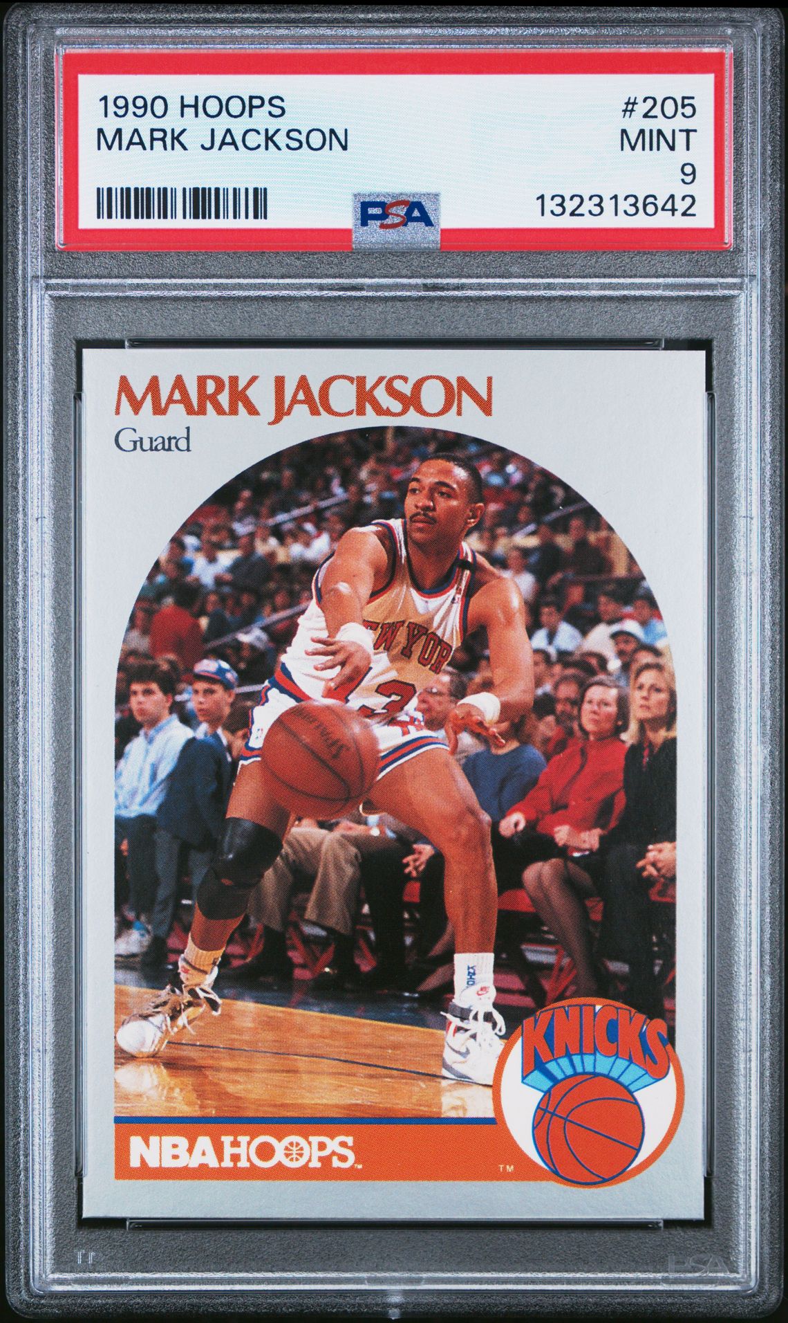 1990 Hoops Mark Jackson #205 Mint 9 front