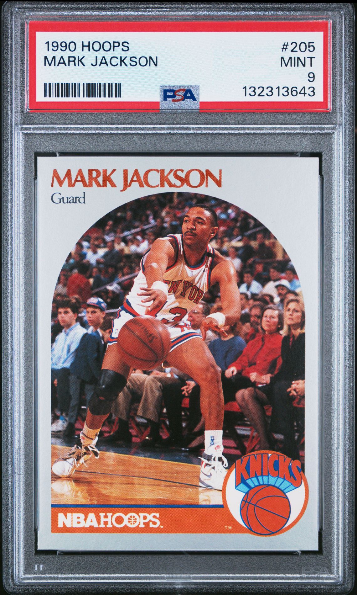 1990 Hoops Mark Jackson #205 Mint 9 front
