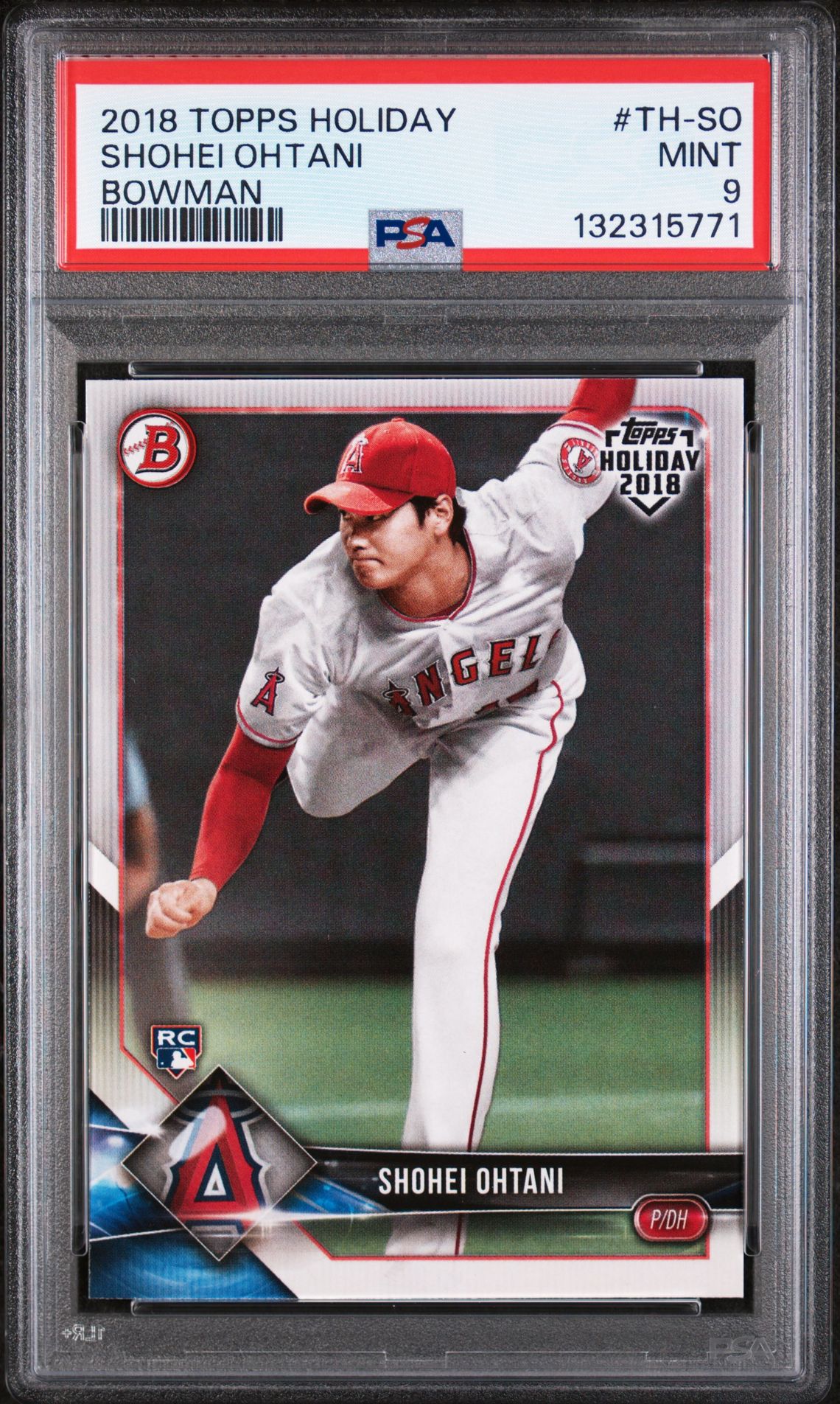 2018 Topps TOPPS HOLIDAY BOWMAN #TH-SO Shohei Ohtani front