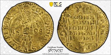 1598 Ducat Fr-284 AU50
