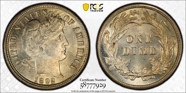 1892 10C FS-301 RPD MS64+