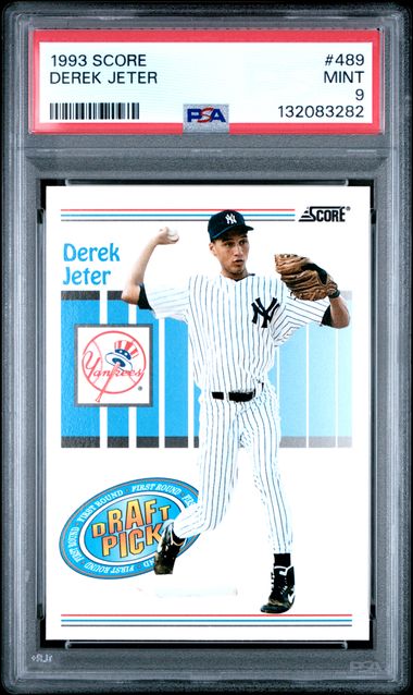 Score Derek Jeter front