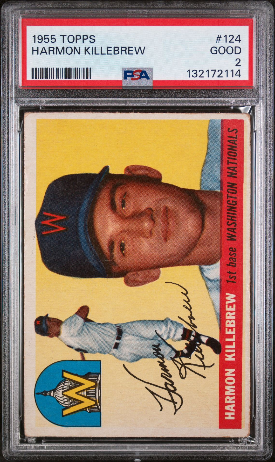 Topps Harmon Killebrew front