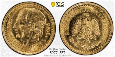 1945 2 1/2 P KM-463  Au N1