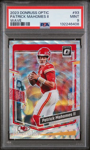 2023 Panini Donruss Optic Wave #93 Patrick Mahomes front