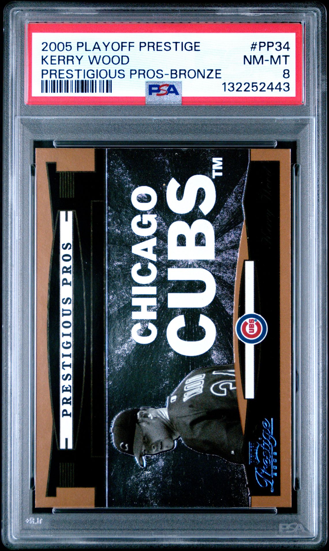 2005 PLAYOFF PRESTIGE PRESTIGIOUS PROS BRONZE #PP34 Kerry Wood front