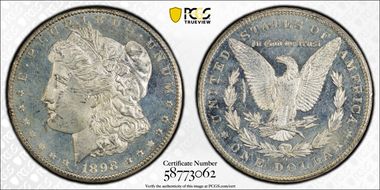 1898-O $1 MS64DMPL