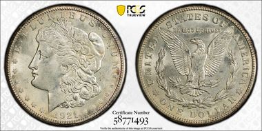 1921-S $1 MS64