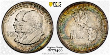 1923-S 50C Monroe MS66