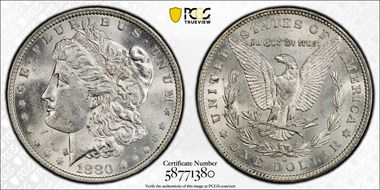 1880-O $1 MS63