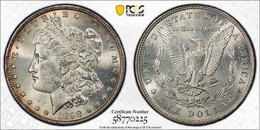 1898 $1 MS63